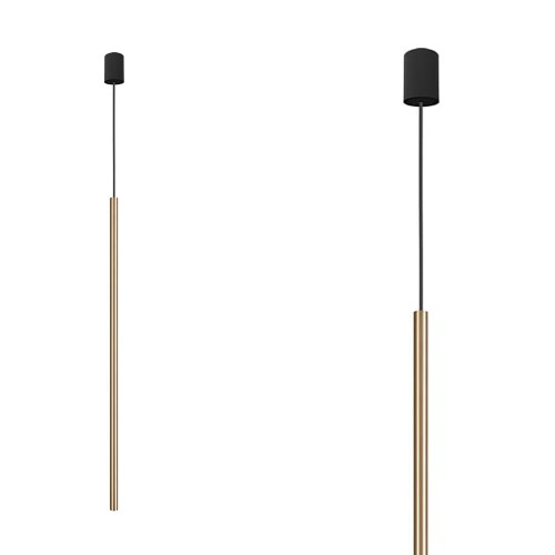 Lampa wisząca LASER 1000 SOLID BRASS rurka z litego mosiądzu Nowodvorski Lighting