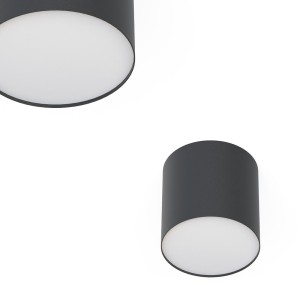 Lampa sufitowa POINT PLEXI BLACK M 6526 Nowodvorski