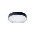 Plafon IP20 ARENA BLACK okrągły czarny z białą blendą na E14 Nowodvorski Lighting