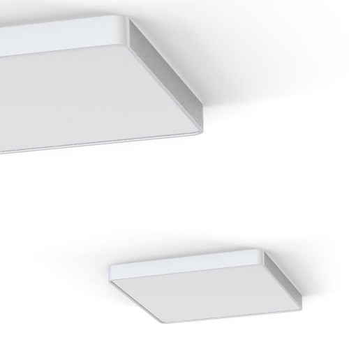 Plafon SOFT LED WHITE 60x60 kwadratowy z aluminium w białym kolorze Nowodvorski Lighting