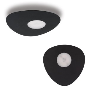 Lampa sufitowa ORGANIC BLACK I czarna 8303 Nowodvorski Lighting