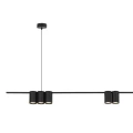 Lampa wisząca (listwa) GENESIS BLACK 7xGU10 ML0370 Milagro