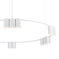 Lampa wisząca (koło) GENESIS WHITE15xGU10 ML0377 Milagro