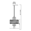 Żyrandol MARGOT CHROME 6xE14 ML0408 Milagro