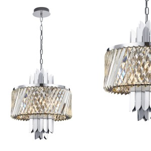 Żyrandol MARGOT CHROME 6xE14 ML0408 Milagro