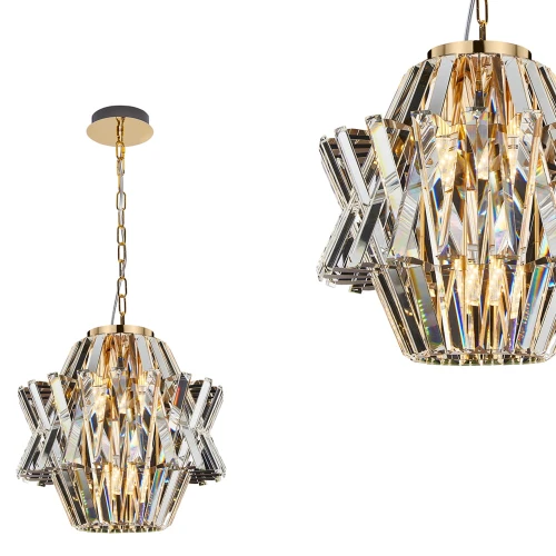 Żyrandol CROWN GOLD 4xE14 ML0399 Milagro