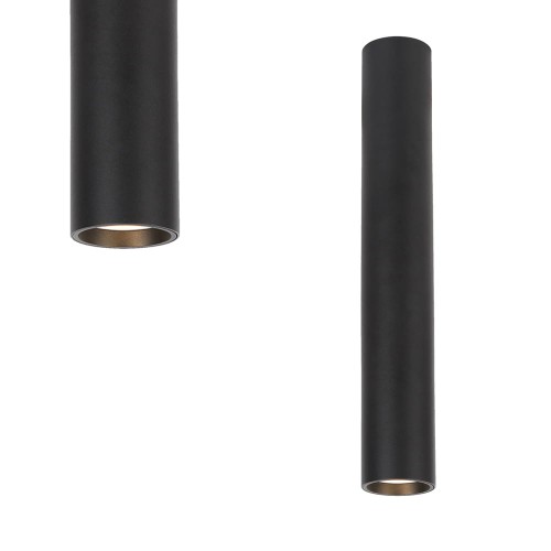 Spot GENESIS BLACK 1xGU10 40cm ML0390 Milagro