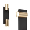Kinkiet GENESIS WALL BLACK GOLD 2xGU10 ML0380 Milagro