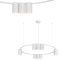 Lampa wisząca (koło) GENESIS WHITE 10xGU10 ML0374 Milagro