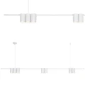 Lampa wisząca (listwa) GENESIS WHITE 7xGU10 ML0371 Milagro