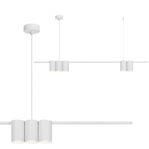 Lampa wisząca (listwa) GENESIS WHITE 5xGU10 ML0368 Milagro