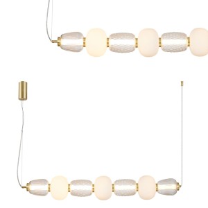 Lampa wisząca CARO GOLD 42W LED ML0365 Milagro