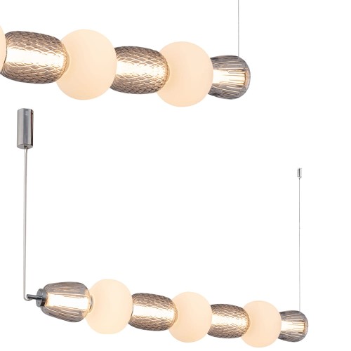 Lampa wisząca CARO SMOKED 42W LED ML0366 Milagro