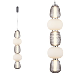 Lampa wisząca CARO SMOKED 40W LED ML0362 Milagro