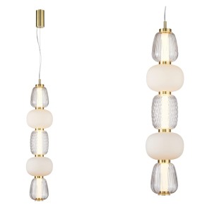 Lampa wisząca CARO GOLD 40W LED ML0361 Milagro
