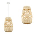 Lampa wisząca ARONA NATURAL 1xG9 fi 250 ML0352 Milagro
