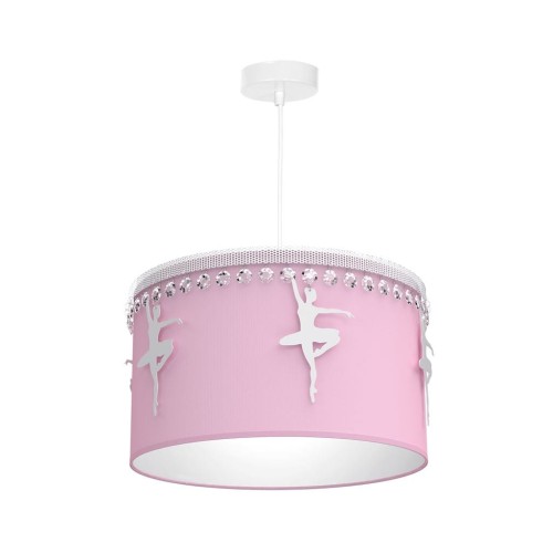 Lampa wisząca BALETNICA PINK 1XE27 | MLP4974 Milagro