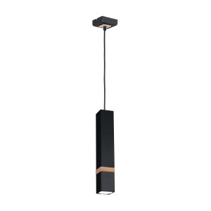 Lampa wisząca VIDAR BLACK 1xGU10 | MLP5403 Milagro