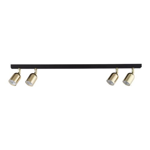 Lampa sufitowa TOP BLACK GOLD GU10 5619 TK Lighting