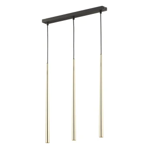 Lampa wisząca PIANO kolor Czarny / złoty 6437 TK Lighting