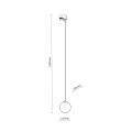 Lampa reflektor na szynę TRACER 1 obwodowy Biały 4886 TK Lighting