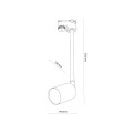 Lampa reflektor na szynę TRACER 3 obwodowy Biały 4930 TK Lighting