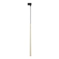 Lampa wisząca na szynę (rurka) TRACER 1 obwodowy Czarny / złoty 5750 TK Lighting