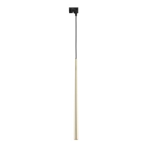Lampa wisząca na szynę (rurka) TRACER 1 obwodowy Czarny / złoty 5750 TK Lighting