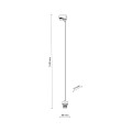 Lampa wisząca na szynę TRACER 1 obwodowy Biały 5758 TK Lighting