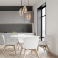 Lampa wisząca SEBO kolor Czarny / złoty 4634 TK Lighting