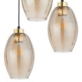 Lampa wisząca SEBO kolor Czarny / złoty 4634 TK Lighting