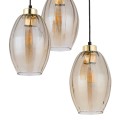Lampa wisząca SEBO kolor Czarny / złoty 4634 TK Lighting