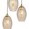 Lampa wisząca SEBO kolor Czarny / złoty 4634 TK Lighting