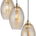 Lampa wisząca SEBO kolor Czarny / złoty 4634 TK Lighting