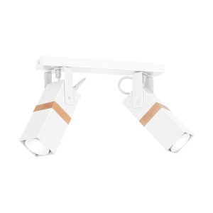 Lampa sufitowa VIDAR WHITE 2xGU10 | MLP5406 Milagro
