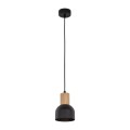 Lampa wisząca CAIRO kolor Czarny / jasne drewno 4894 TK Lighting