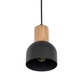 Lampa wisząca CAIRO kolor Czarny / jasne drewno 4894 TK Lighting