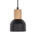 Lampa wisząca CAIRO kolor Czarny / jasne drewno 4894 TK Lighting