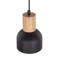 Lampa wisząca CAIRO kolor Czarny / jasne drewno 4894 TK Lighting