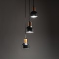 Lampa wisząca CAIRO kolor Czarny / jasne drewno 4895 TK Lighting