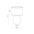 Lampka nocna MELODY kolor Grafitowy 5987 TK Lighting