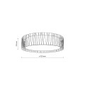 Lampa sufitowa HARMONY kolor Czarny 4556 TK Lighting
