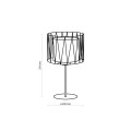 Lampka nocna HARMONY kolor Czarny 5889 TK Lighting