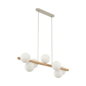 Lampa wisząca ESTERA kolor Beżowy/Sosna 5905 TK Lighting