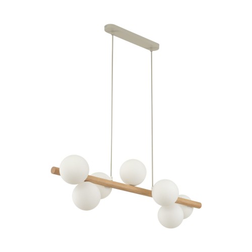 Lampa wisząca ESTERA kolor Beżowy/Sosna 5905 TK Lighting