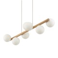 Lampa wisząca ESTERA kolor Beżowy/Sosna 5905 TK Lighting