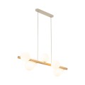 Lampa wisząca ESTERA kolor Beżowy/Sosna 5905 TK Lighting