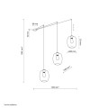 Lampa wisząca ELIO kolor Czarny 5972 TK Lighting