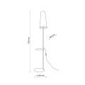 Lampa podłogowa ZING kolor Czarny 5959 TK Lighting