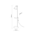 Lampa podłogowa JUMP kolor Czarny 5864 TK Lighting